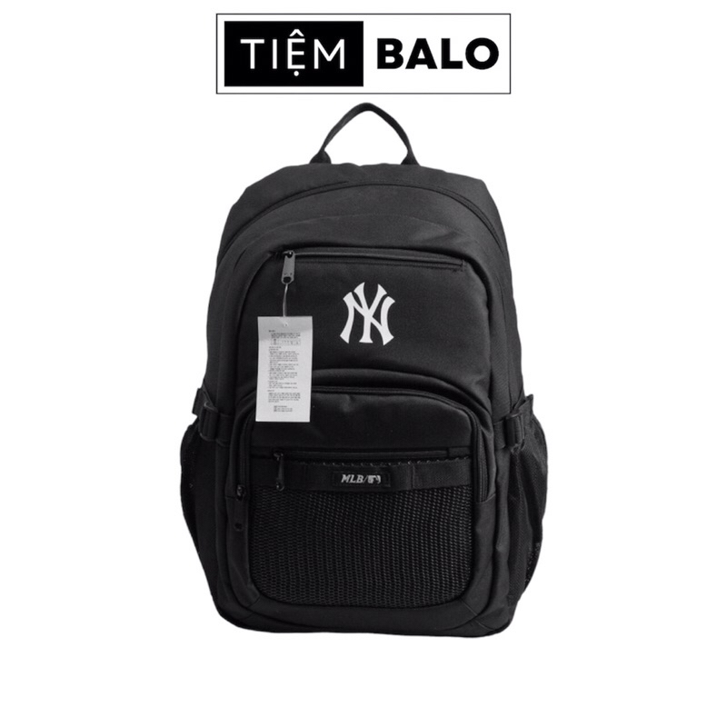 Balo Thời Trang MLB Newyork Yankees Classic Backpack TIỆM BALO NÈ Balo Nam Nữ Màu Đen Đi Học Đựng Đư