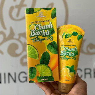 GEL TẨY TẾ BÀO CHẾT CHANH BẠC HÀ