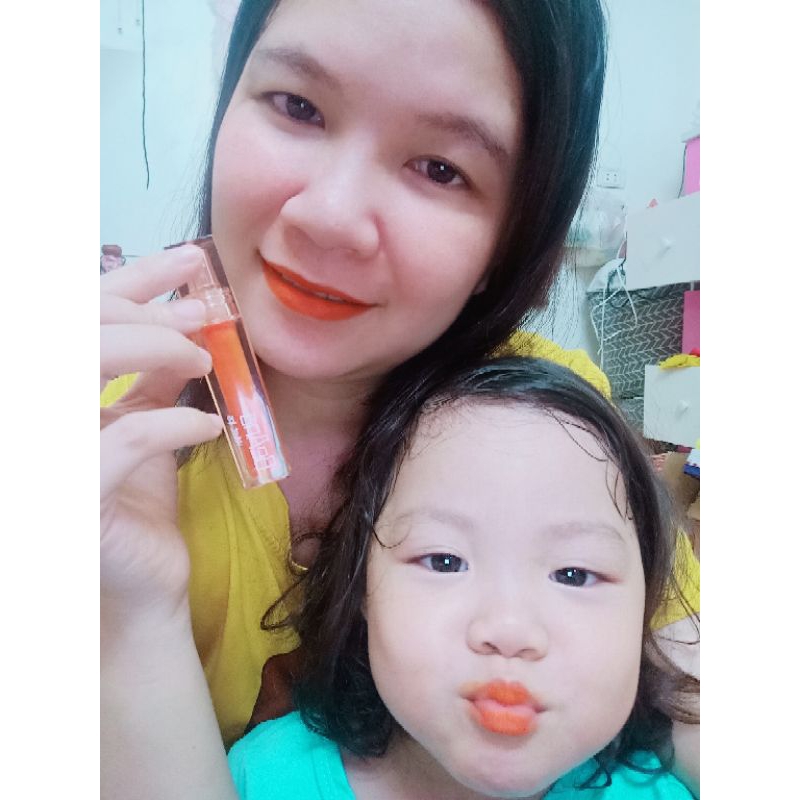 Son kem lì lâu trôi Beana cao cấp màu Cam vàng BA05 sang chảnh