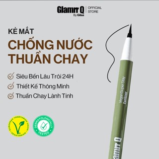  Kẻ Mắt Glamrr Q Chống Nước Thuần Chay VEGAN SUPER STAY EYELINER (0.6g)