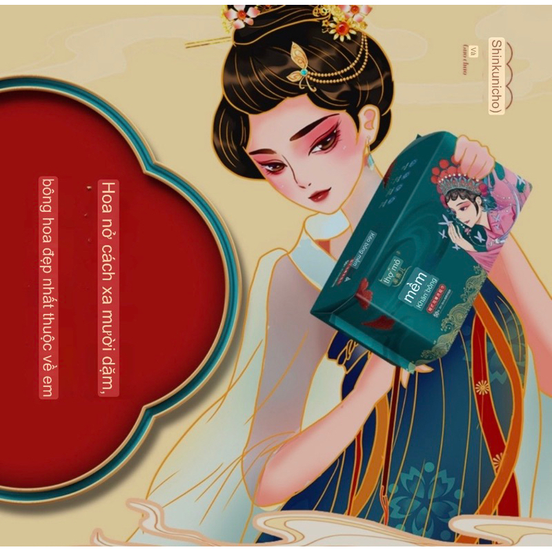 Khăn mặt khô đa năng dùng 1 lần Minaier bịch vuông 50 tờ 20x20