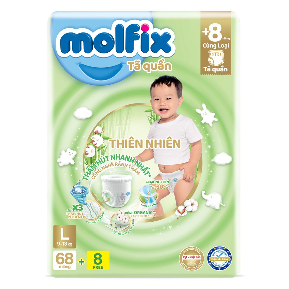 Tã quần Molfix Thiên Nhiên