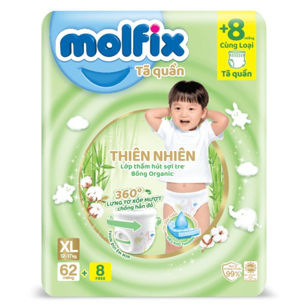 Tã quần Molfix Thiên Nhiên