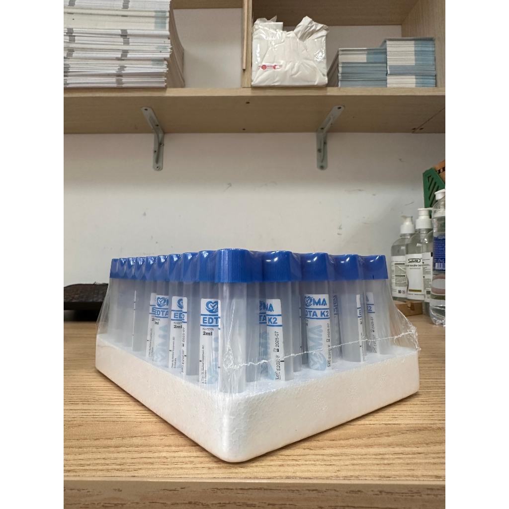 Ống nghiệm kháng đông 2ml Edta K2 VMA Hồng Thiện Mỹ