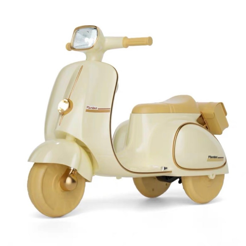 [Quà Tặng Không Bán] Xe máy điện, xe Vespa cho bé