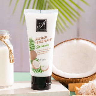 TẨY DA CHẾT SỢI DỪA NON A COSMETICS MẪU MỚI 120ML