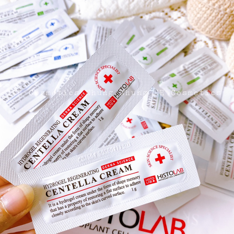 Tái Tạo Da Derma Science Safe-Water-Centella Sample 1-1.2g