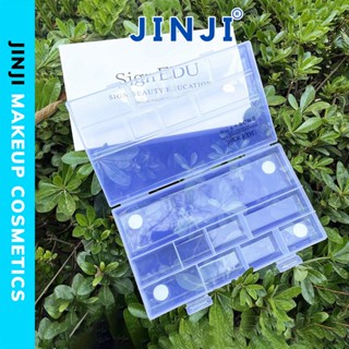  Hộp nhựa đựng ghim kẹp tóc 9 ngăn nhựa cứng siêu bền tiện lợi cho thợ makeup JINJI 