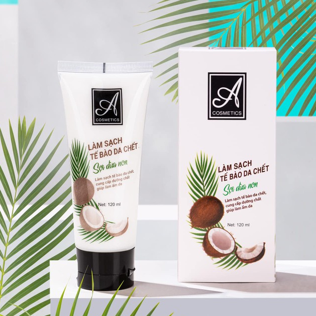 TẨY DA CHẾT SỢI DỪA NON A COSMETICS MẪU MỚI 120ML