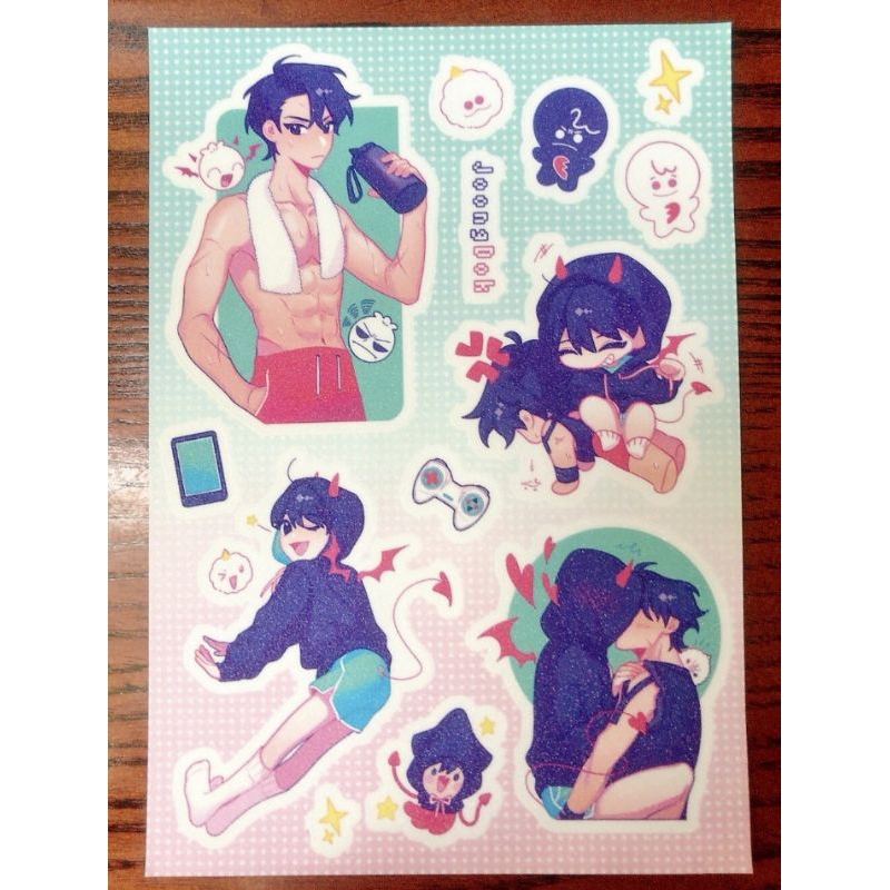 Hình dán Sticker sheet A5 ORV  - Yoo Joonghyuk/ Kim Dokja