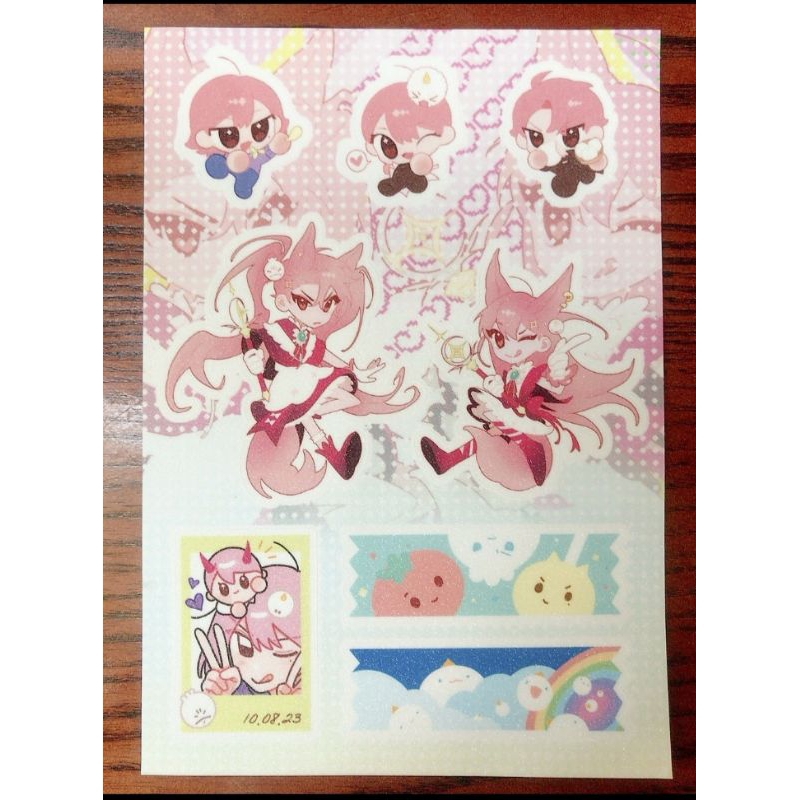Hình dán Sticker sheet A5 ORV  - Yoo Joonghyuk/ Kim Dokja