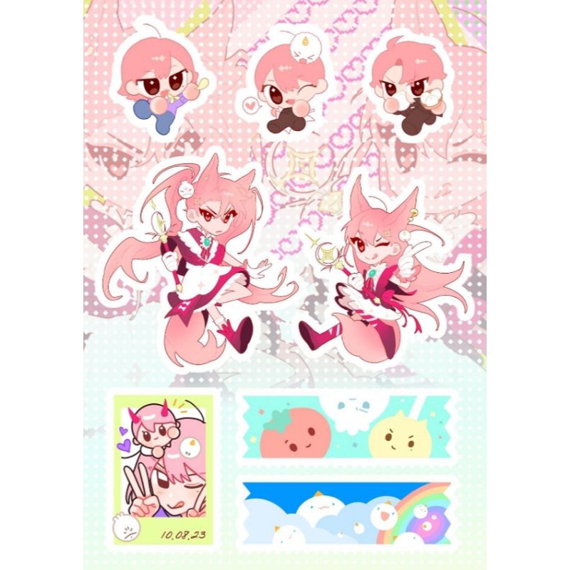 Hình dán Sticker sheet A5 ORV  - Yoo Joonghyuk/ Kim Dokja