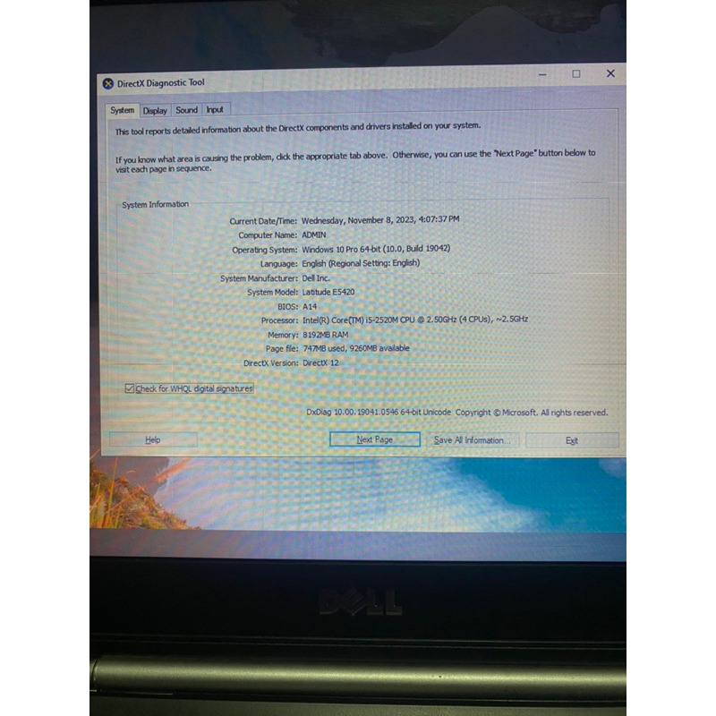 Laptop Dell quân đội mỹ latitude 5420