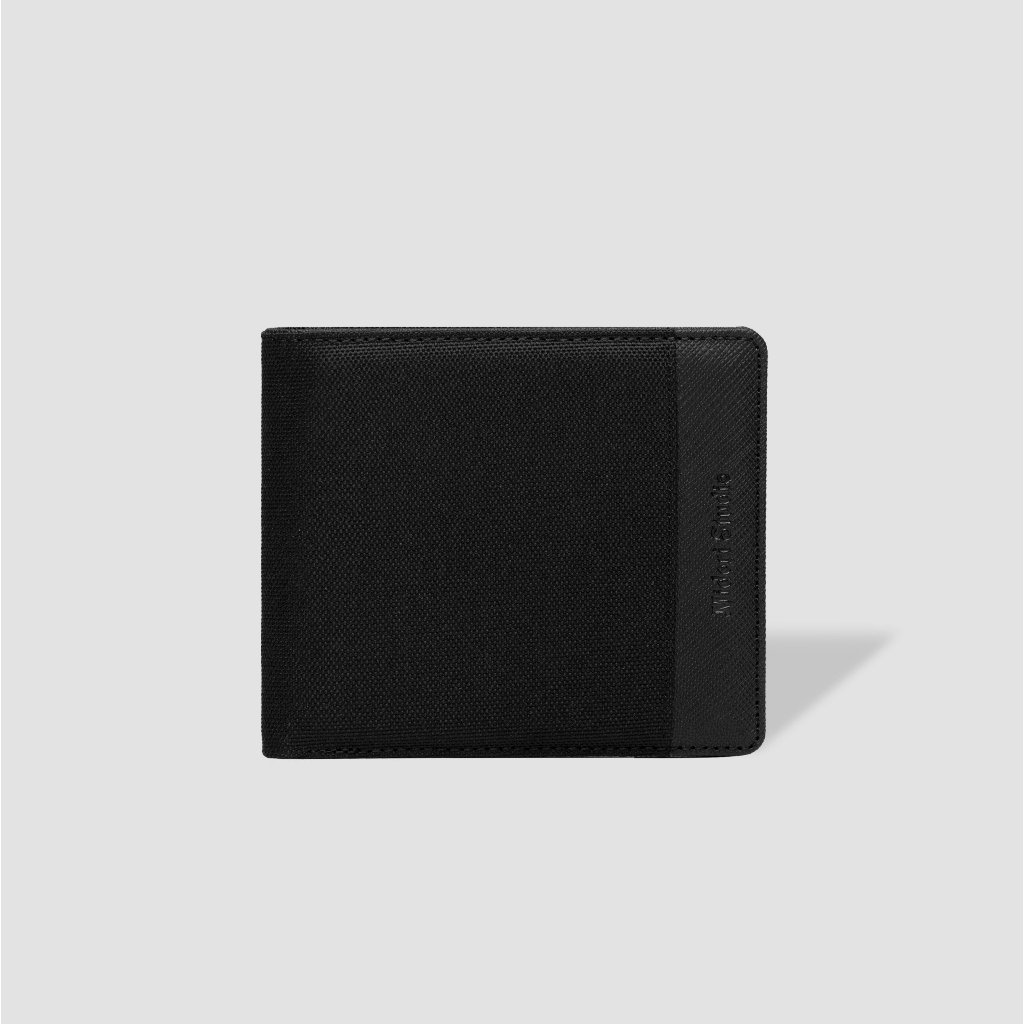 Ví Vải Ngang ASPEN Nam Nữ Polyester Phôi Da PU Bền Đẹp Trượt Nước Midori M Studio