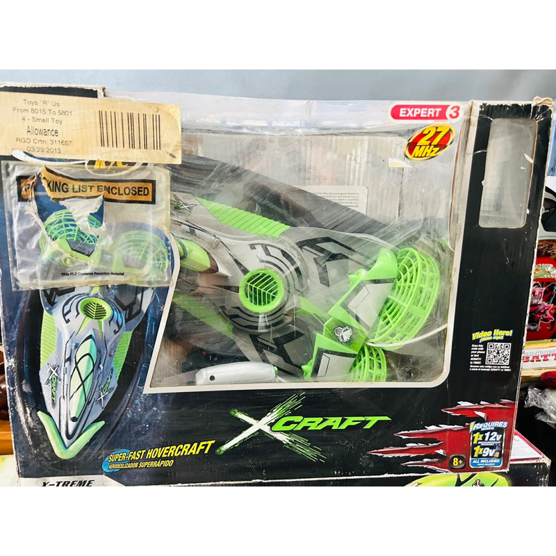 Mô hình xe Moto điều khiển Fast Lane JLX Matrix Motorcycle Remote Control Used Once Great chính hãng Toy R Us