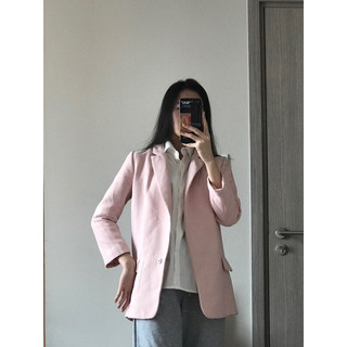 Pass blazer vest dạ Cache Cache chuẩn auth size S