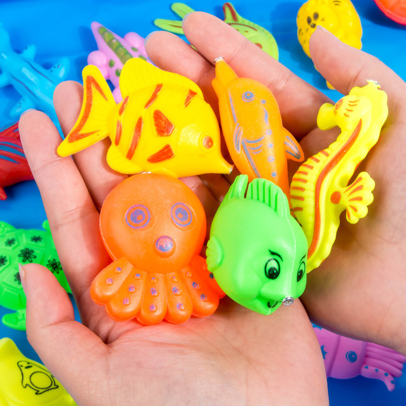 Đồ Chơi Câu Cá Đại Dương 27 Chi Tiết Có Bể Phao Kèm Cần Câu Nhựa