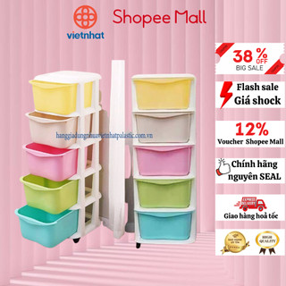 TỦ NHỰA ĐA SÁC 5 TẦNG VIỆT NHẬT