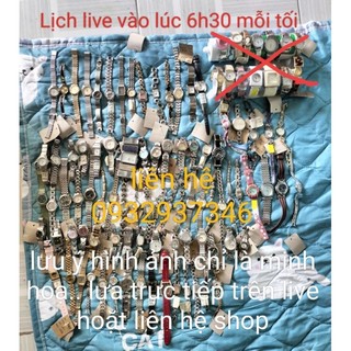 Đồng hồ nam, nhật bãi hàng live streme