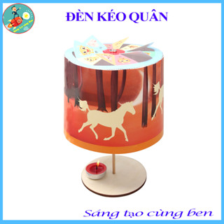  Đồ chơi stem - Mô hình Đèn Kéo Quân Đồ chơi steam giáo dục sáng tạo an toàn cho Bé 