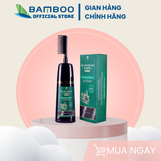 Dầu Gội Phủ Bạc Laco Black Hair 200ml giúp tóc đen tự tin sau 9 phút