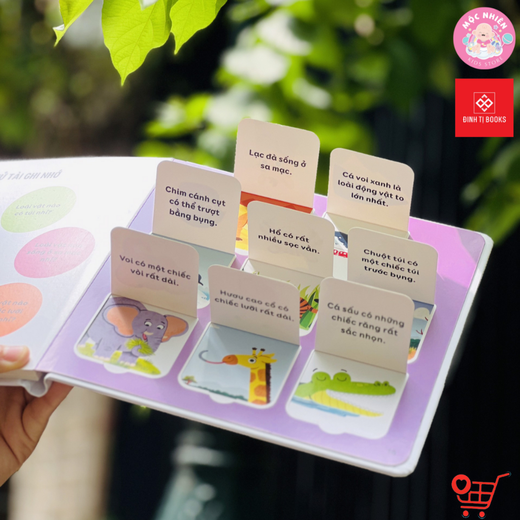 Sách Tương Tác Lật Mở Khám Phá - Lift The Flap  - Đinh Tị Books