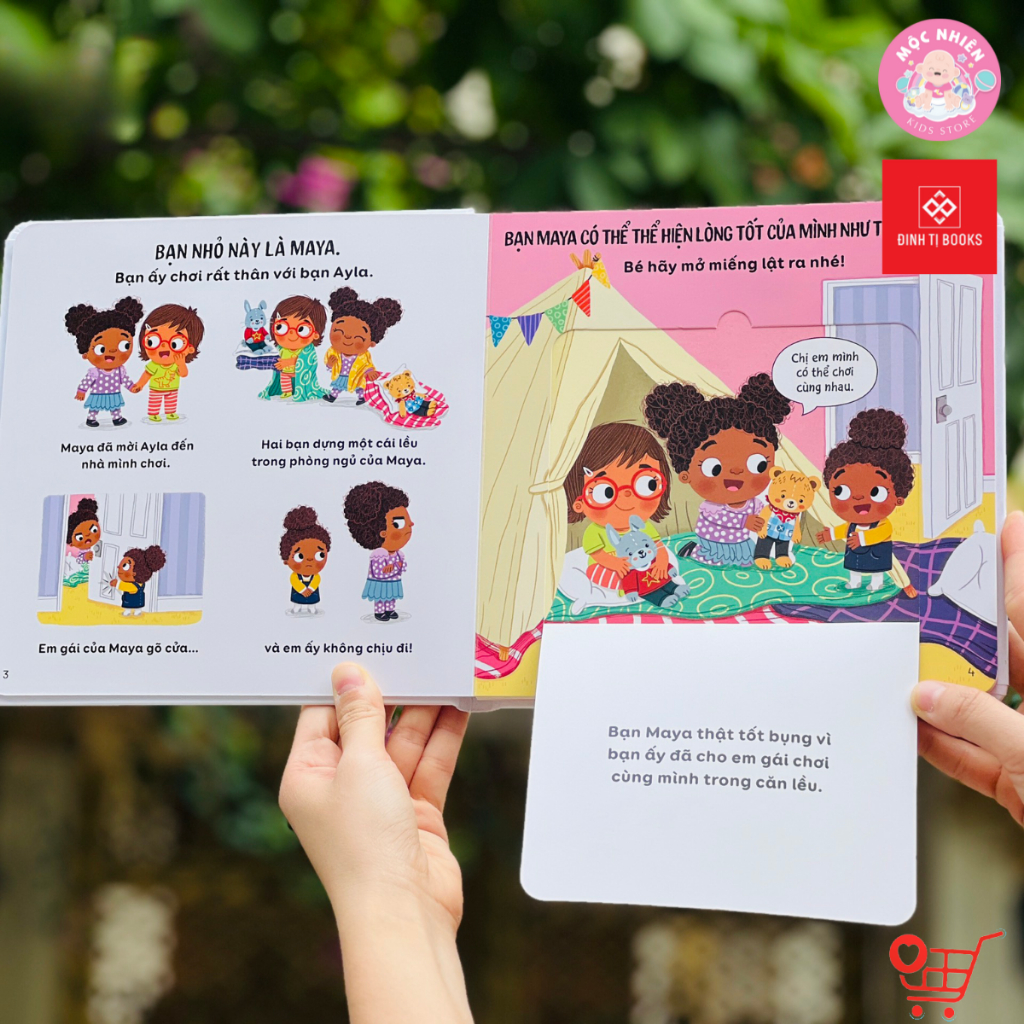 Sách Tương Tác Lật Mở Khám Phá - Lift The Flap  - Đinh Tị Books