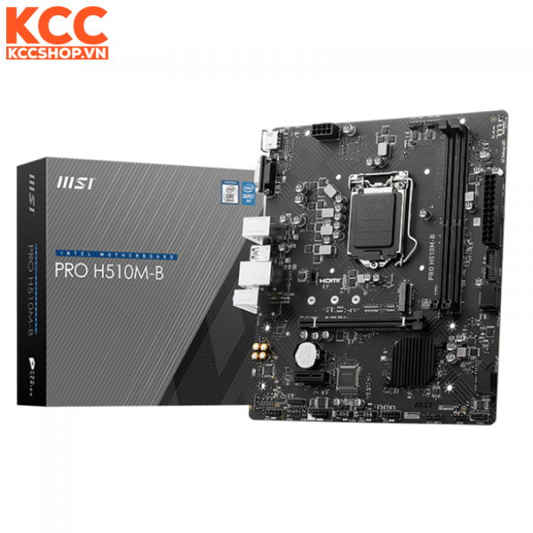 Combo Msi H510M-B + CPU Core i5 10400F TRAY - New Bảo Hành 36 Tháng