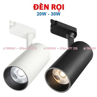 Đèn rọi, đèn rọi ray cob ống bơ rọi cửa hàng công suất 20w, 30w tamoga dr 02