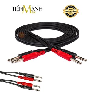 Cặp dây cáp loa kiểm âm hosa 2 đầu 6ly stereo trs css-201, css-202, css-203 balanced cable 1/4 in css201, css202, css203