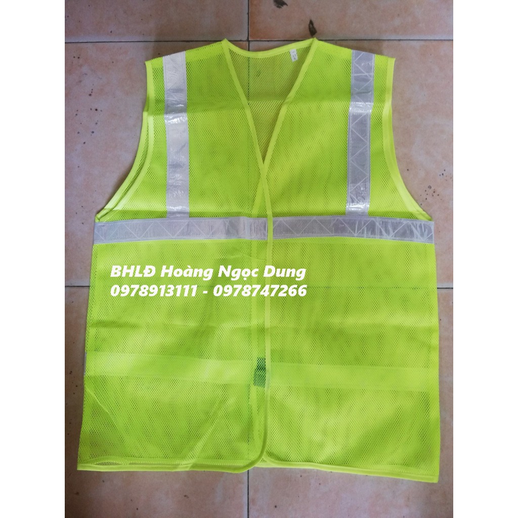 ÁO LƯỚI PHẢN QUANG. ÁO PHẢN QUANG LƯỚI THOÁNG MÁT, ÁO LƯỚI AN TOÀN LAO ĐỘNG
