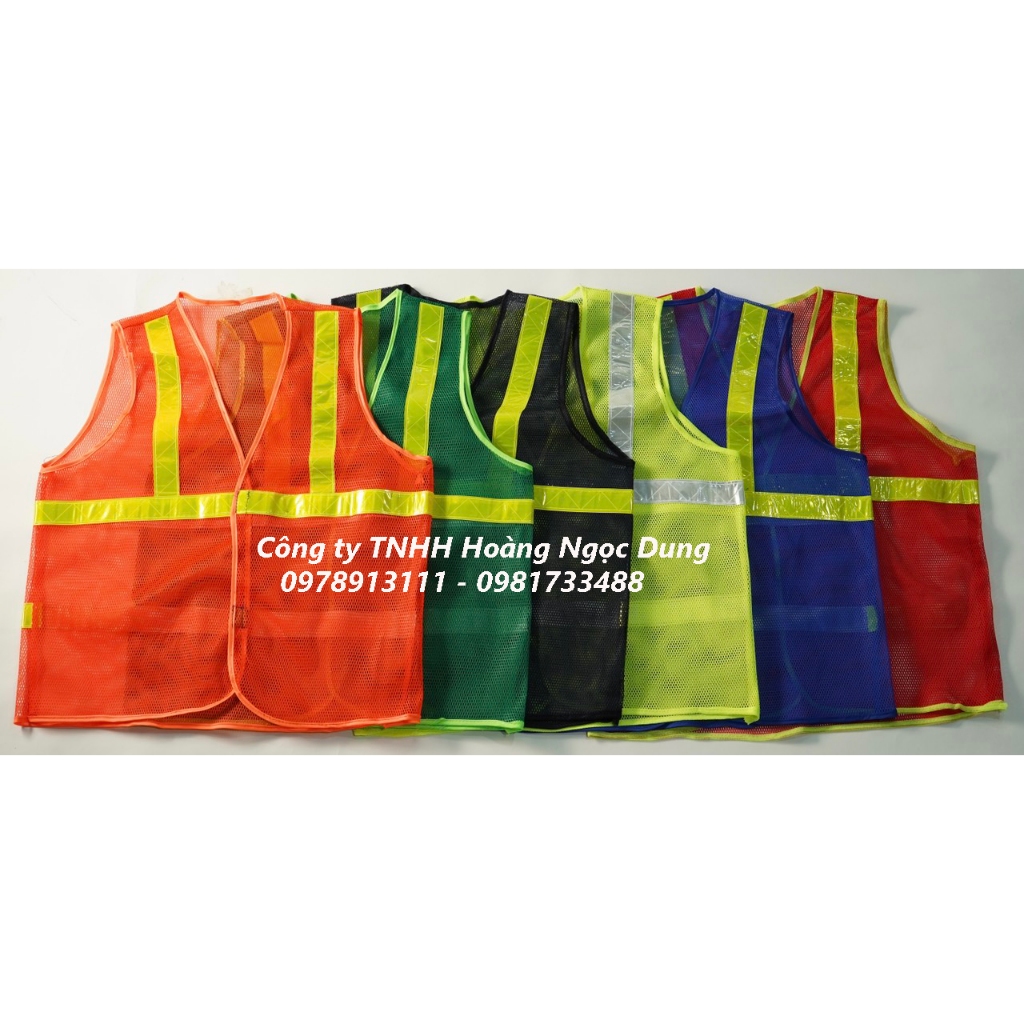 ÁO LƯỚI PHẢN QUANG. ÁO PHẢN QUANG LƯỚI THOÁNG MÁT, ÁO LƯỚI AN TOÀN LAO ĐỘNG