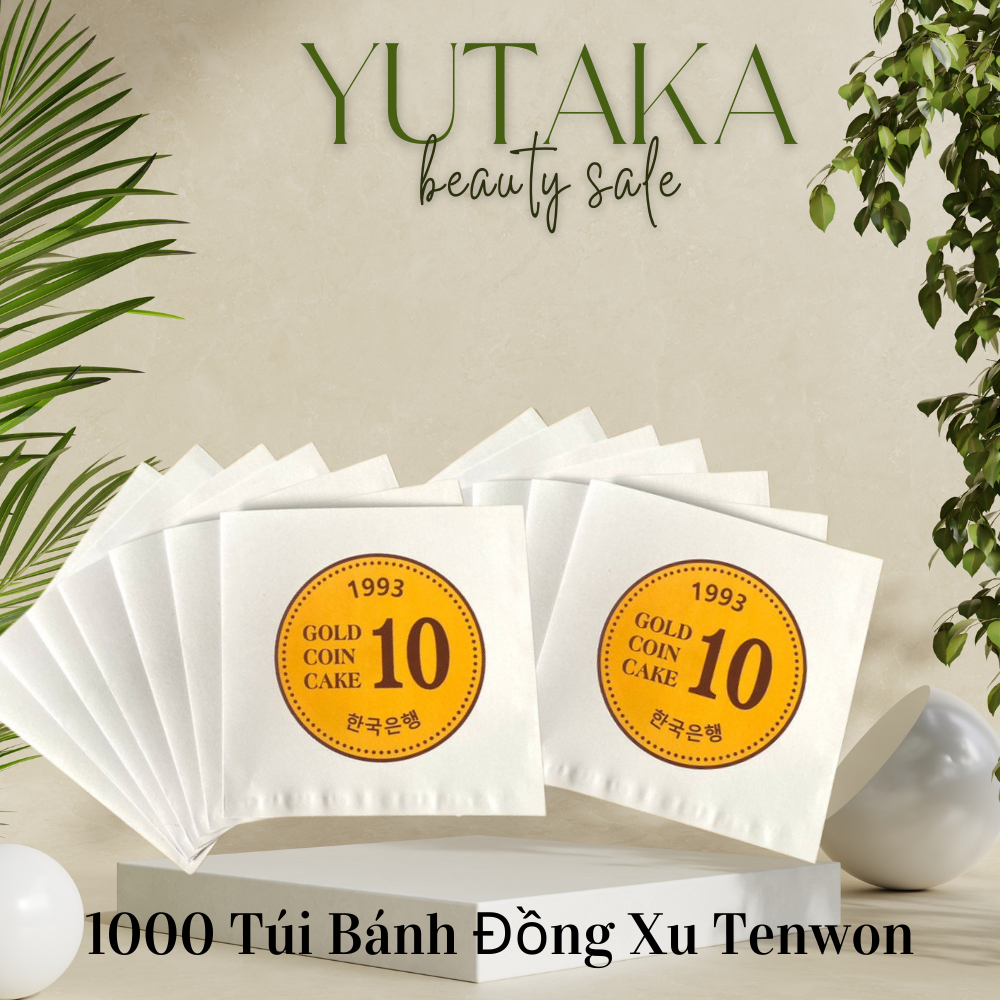 ComBo 1000 Túi Đựng Bánh Đồng Xu Tenwon Hàn Quốc