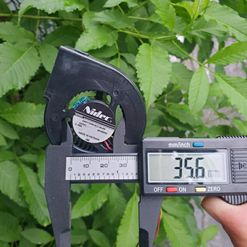 Set 1kg ~ 24 cái quạt sò 12v 0.58A gió nhìu, mới 100% Nidec