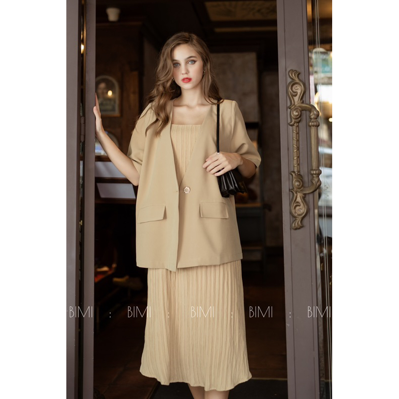 SET ÁO BLAZER+VÁY 2 DÂY - BIMI