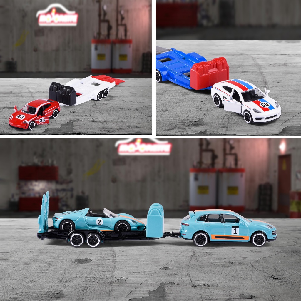 Xe Mô Hình MAJORETTE Porsche Motorsport Race Trailer 212053112 - Simba Toys Vietnam