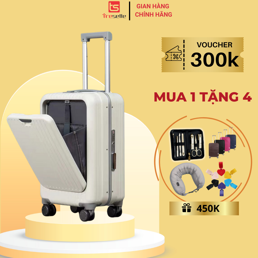 Vali khóa sập du lịch Hàn Quốc Tresette TSL – 3789