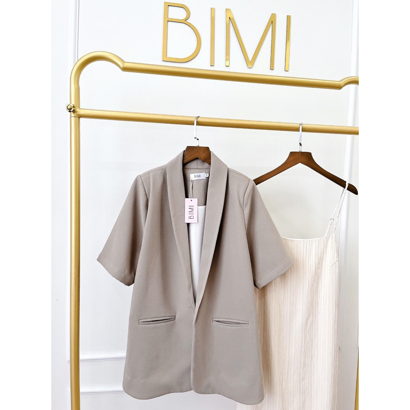 SET VÁY 2DÂY+ BLAZER MIX MÀU - BIMI