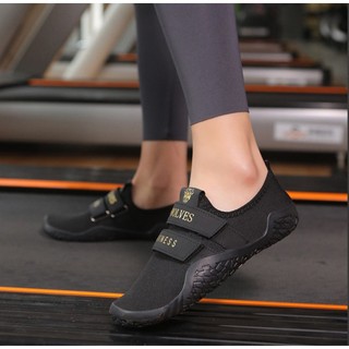 Giày tập gym, giày squat, giày deadlift giành cho nam nữ, đế bằng chất liệu cao su bám sàn chống trơn trượt