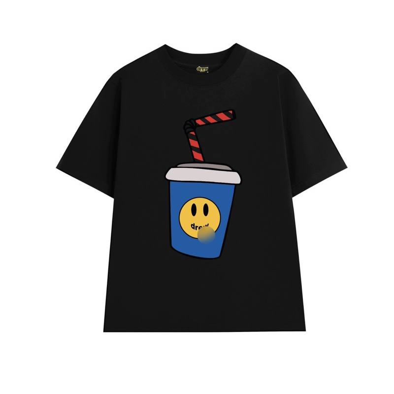 Các Mẫu Áo Thun Dr-ew hot trend Unisex Form rộng vải 100% cotton - Chất dày dặn như hình - Full bọc tem tag