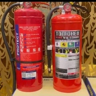 {CHÍNH HÃNG KIỂM ĐỊNH BCA QUÉT MÃ QR} BÌNH CHỮA CHÁY TOMOKEN BỘT F4 ABC, BÌNH CỨU HOẢ MFZL 4KG VINPROTECT