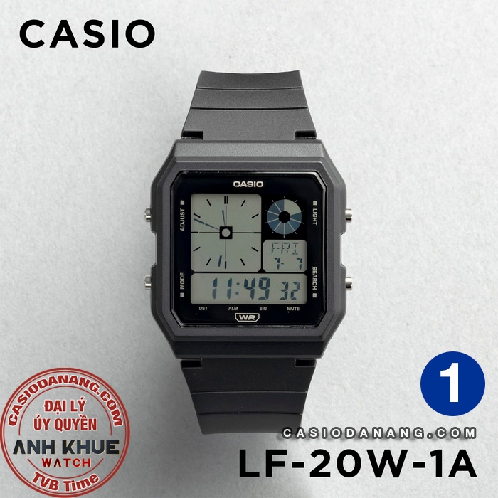 Đồng hồ nữ dây nhựa Casio chính hãng LF-20 Series