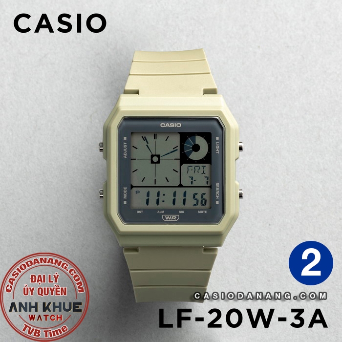 Đồng hồ nữ dây nhựa Casio chính hãng LF-20 Series