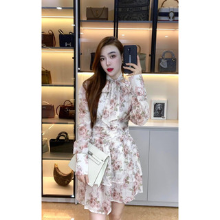 Váy nữ -Váy voan hoa-Đầm nữ