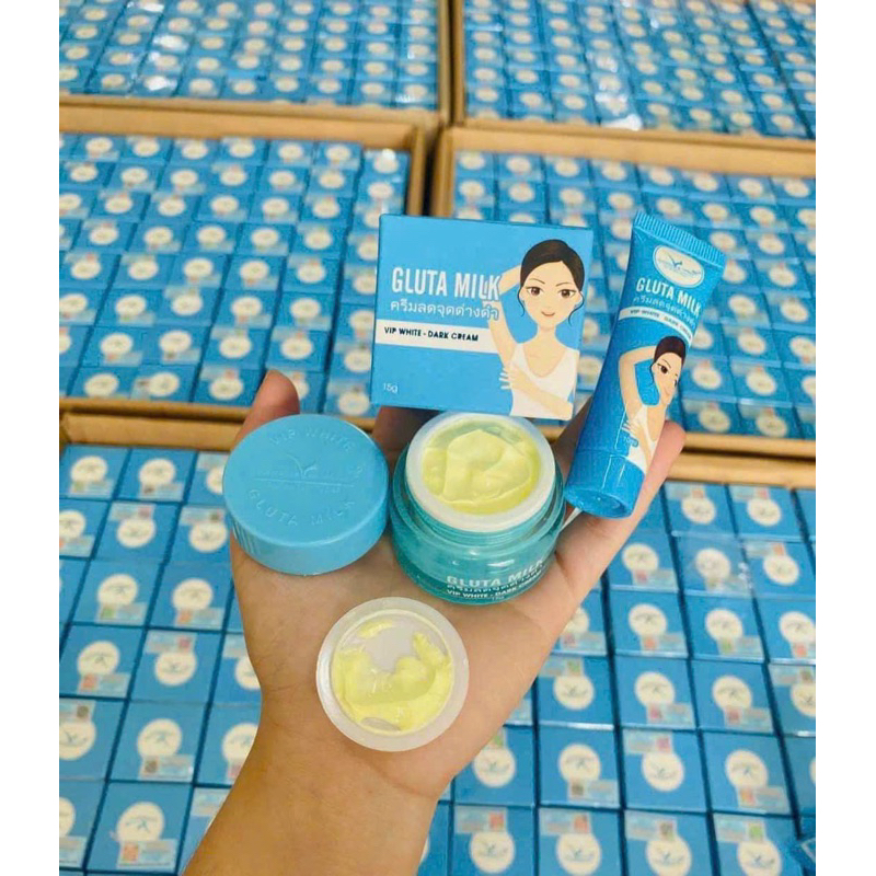 KEM THÂM GLUTA MILK Mua 1 tặng 1 Chính Hãng