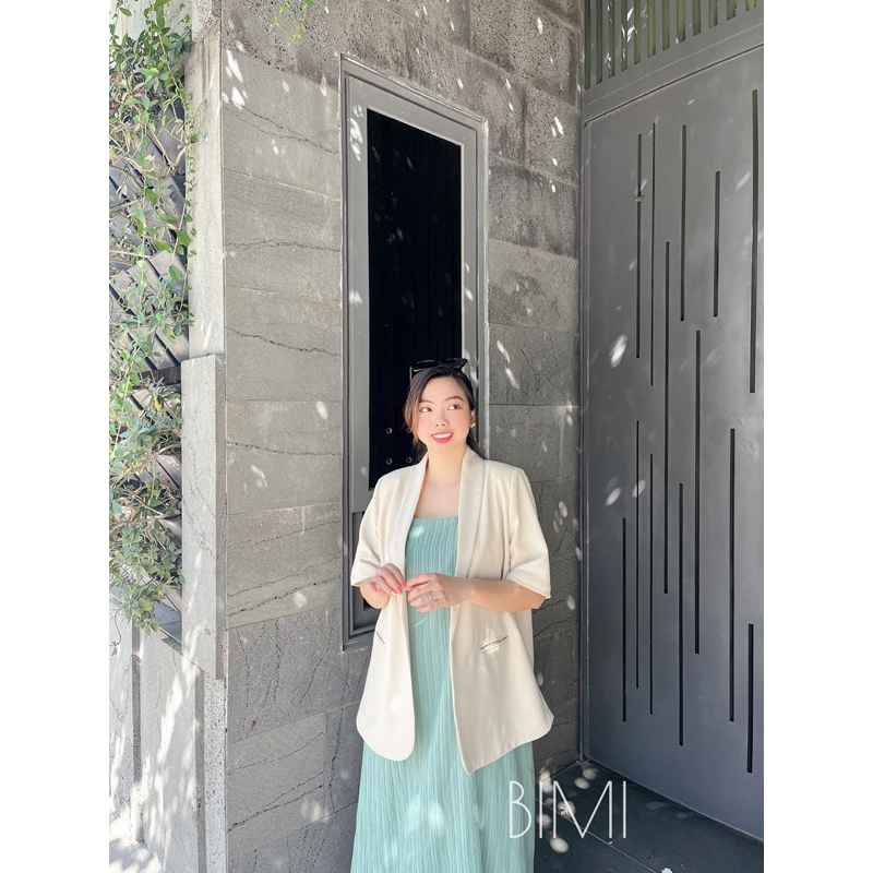 SET VÁY 2DÂY+ BLAZER MIX MÀU - BIMI