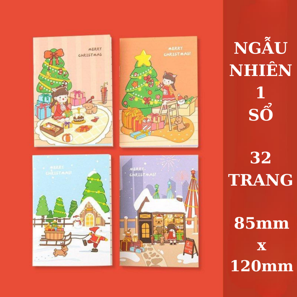 Sổ Tay Mini Ghi Chép Cute Kẻ Ngang Caro Lò Xo Timo VPS23