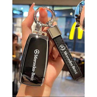 MÓC KHOÁ MERCEDES KÈM DÂY DA