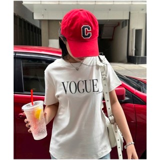 Áo thun unisex basic nam nữ VOGUE Basic 100% cotton form oversize phong cách Ulzzang