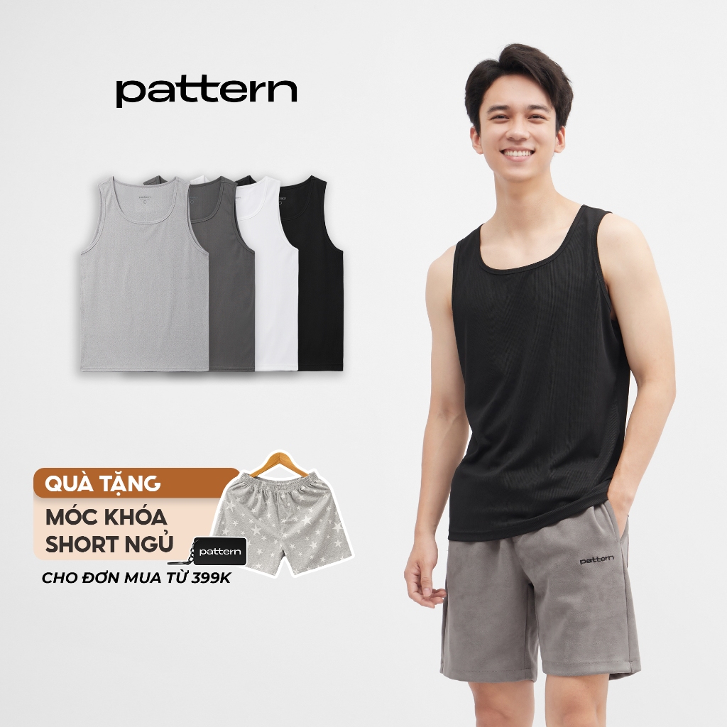 Áo ba lỗ basic 4 màu PATTERN PA022
